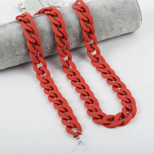 FishSheep Fashion 2022 New Acrylic Sunglasses Chains Lanyard For Women