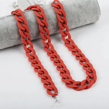 FishSheep Fashion 2022 New Acrylic Sunglasses Chains Lanyard For Women