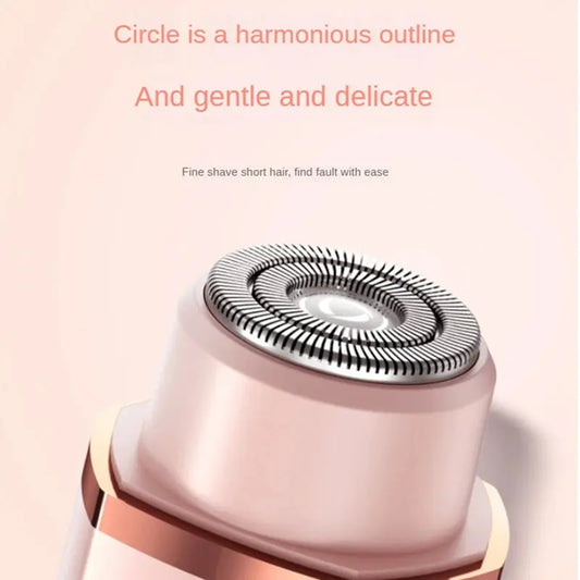 Bikini Trimmer For Women Electric Shaver For Women 2 In 1 Pubic Hair Maroon Asteria