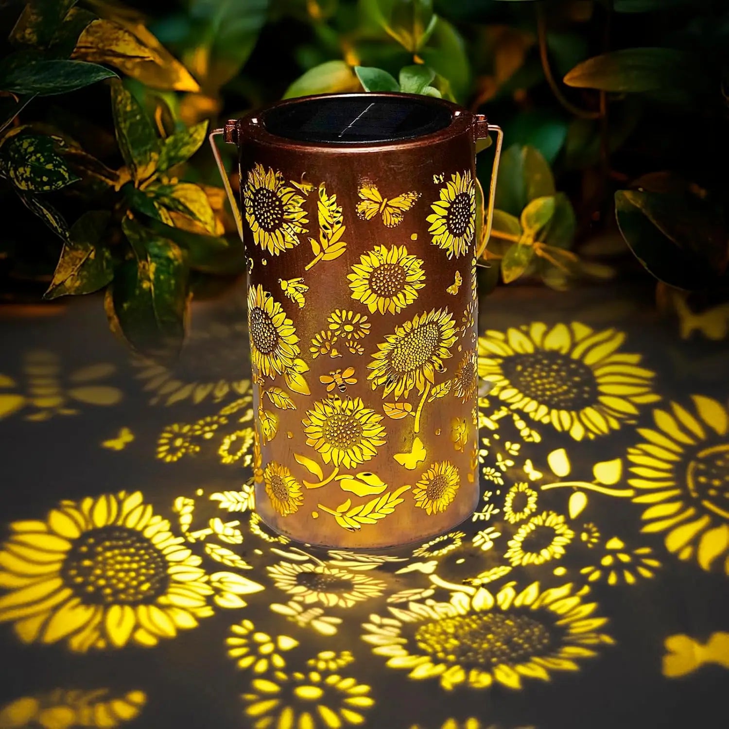 SunBloom™ Solar Lantern 🌻✨ — Colorful Glow, Zero Electricity