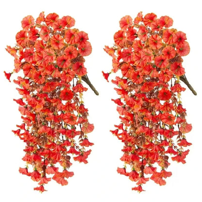 2pcs Artificial Hanging Flowers