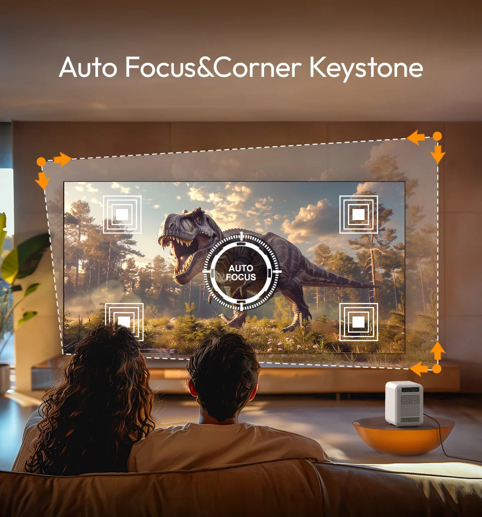 BYINTEK LOVE U4 Smart Mini Home Theater Projector 4K 1080P Video Android WIFI for Smartphone Cinema South Bay Evans General Store