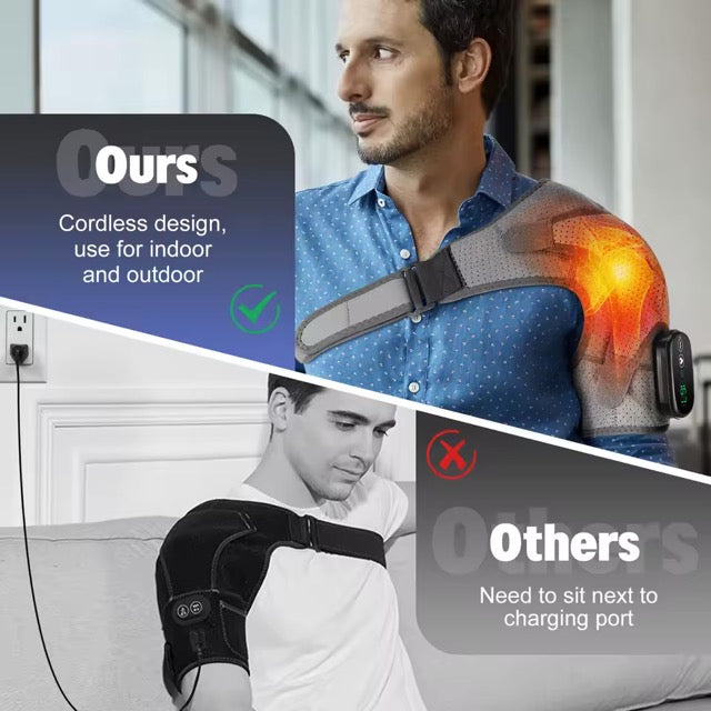 HeatEase Shoulder Massager + (Get a Free e-Book) Beatydada Store