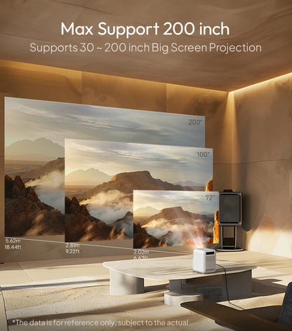 BYINTEK LOVE U4 Smart Mini Home Theater Projector 4K 1080P Video Android WIFI for Smartphone Cinema South Bay Evans General Store