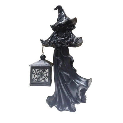 Enchanted Witch Decor – Unique Handcrafted Guardian for Your Space!