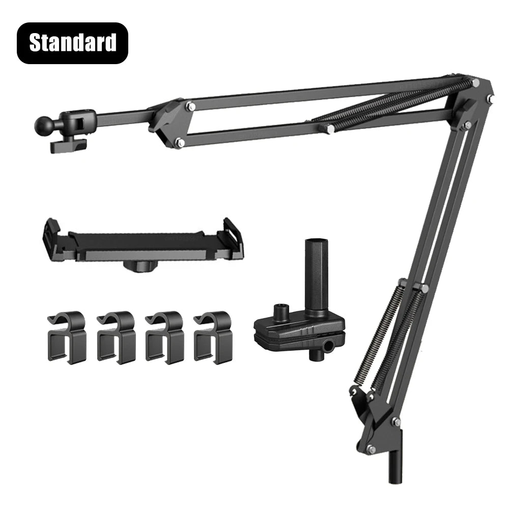 Hands-Free Bed Phone Mount – Adjustable Arm for Perfect Viewing!