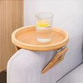 Bandeja para reposabrazos de sofá, mesa de clip para reposabrazos de sofá, portavasos portátil para sofá