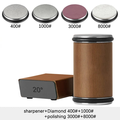 Razor Ready: Magnetic Rolling Knife Sharpener