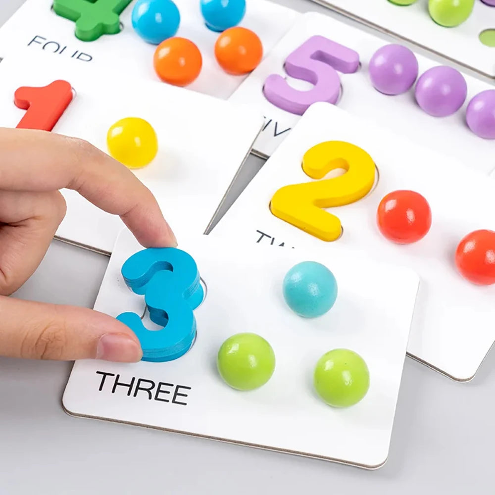 Math Made Fun: Montessori Number Play Set