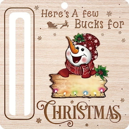 CashCraft™ Wooden Holder – Elegant Gifting Made Easy