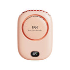 Portable Hanging Neck Fan Mini Cooling Waist Fans Bladeless USB Rechargeable Sports Cooler Fan For Outdoor Sports Travel Stone's Store