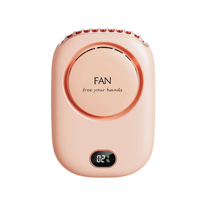 Portable Hanging Neck Fan Mini Cooling Waist Fans Bladeless USB Rechargeable Sports Cooler Fan For Outdoor Sports Travel Stone's Store