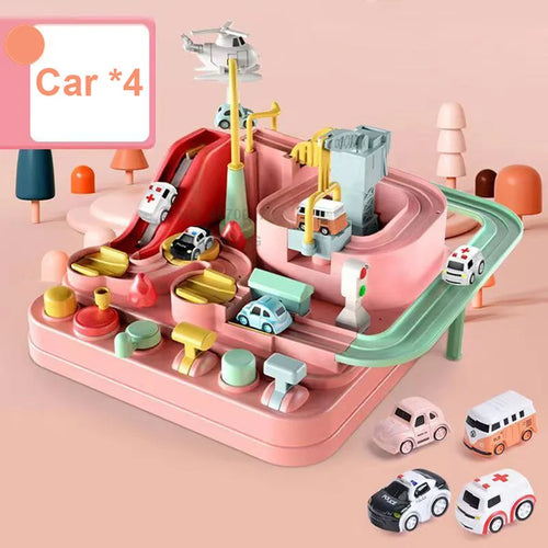 Racing Rail Car Model Space Aerospace Animals Educational Toys AliExpress