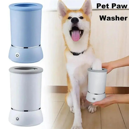 Pet Feet Washer Electrical Pet Paw Cleaner Automatic Pet Foot Cleaning Cup Portable Quick Low Noise Dog Cat Paw Cleaner High Quality Houseware Store