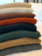 Elegant Solid Basic Knitted Tops Women Turtlneck Sweater Long Sleeve