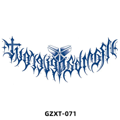 New Wholesale Juice Chest Stickers Tattoo Herbal Semi-permanent Back Tatoo Wings Tattoo Stickpaper WAM-girl Store Store