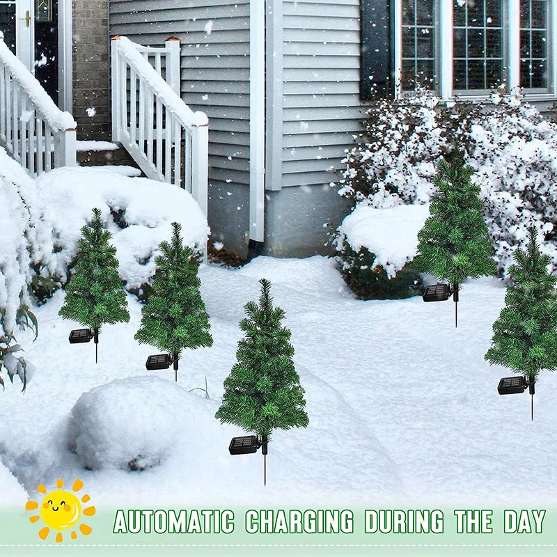 MerryRay™ – Lámpara de Árbol Festiva con Energía Solar 🌟
