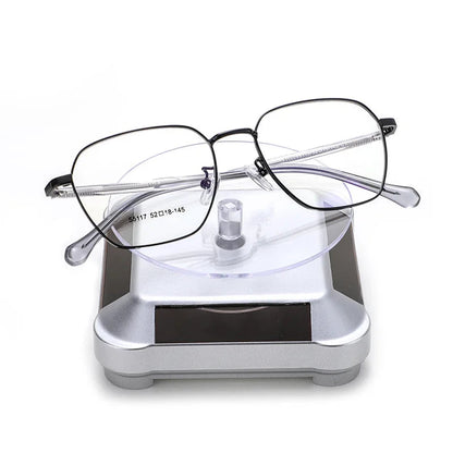 Solar Showcase 360 Automatic Rotating Turntable Jewelry Organizer Jade Ware Necklace Bracelet Watch Phone Display Stand Stone's Store