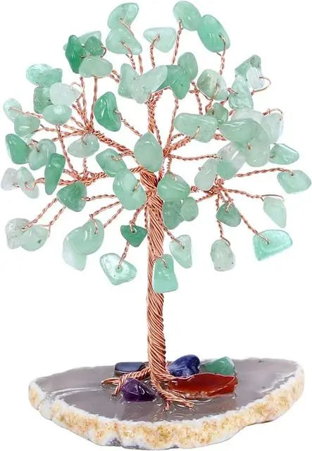 Royallure Crystal Money Tree – Amethyst Healing Gemstone Tree for Prosperity & Home Decor YunFeng Aeromodel Store