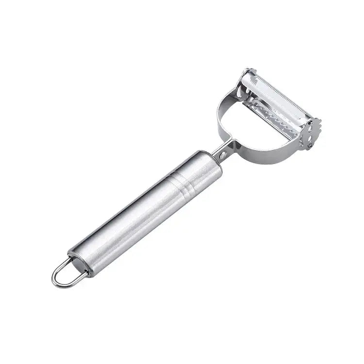 Kitchen Vegetable Peeler Stainless Steel Melon Planer Double-Head Peeler Fruit And Vegetable Peeler Tianyi Home Flagship Store