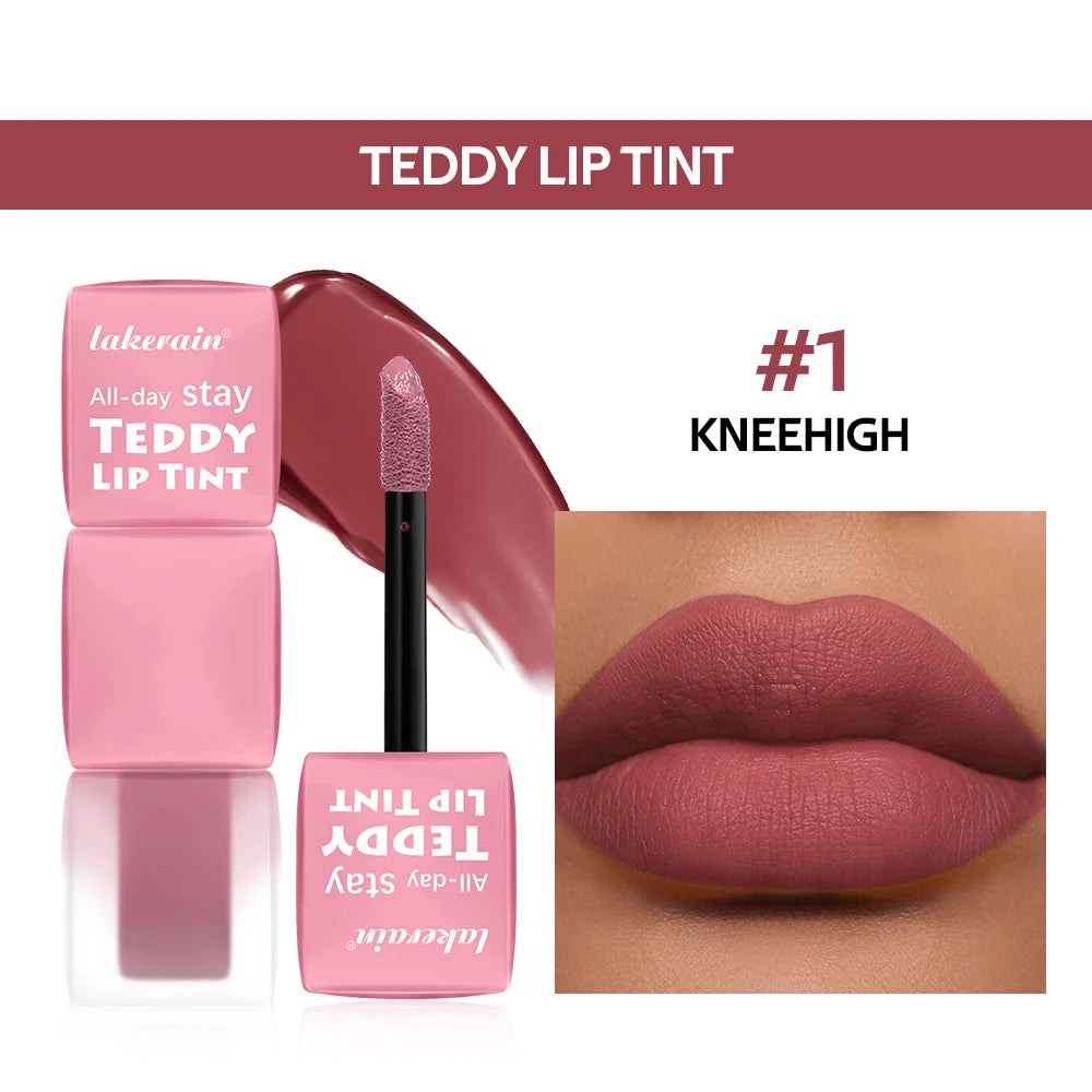 Teddy Tint PlushKiss – All-Day Velvet Lip Glam