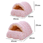 PurrNest 360: Cozy, Washable, Year-Round Cat Bed QiuQiu Petty Store