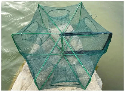 AquaCatch™ Foldable Fishing Trap 🎣 — Catch More, Carry Less