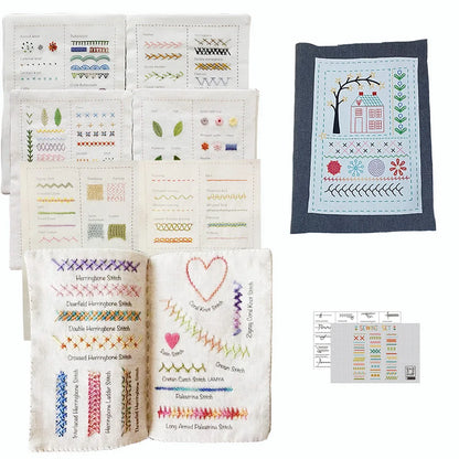 StitchCraft™ DIY Embroidery Book 🪡📘