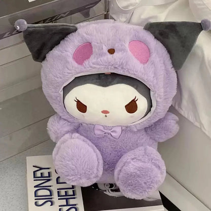 Kawaii Sanrio 25CM Plush Dolls Kuromi Hello Kitty Melody Cinnamoroll Plush Soft Stuffed Animals Dolls Plushie Pillow Xmas Gifts Shop1103724989 Store