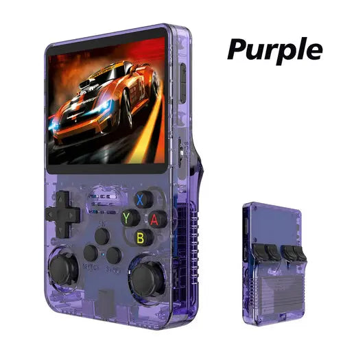 Consola de videojuegos retro portátil R36S Sistema Linux IPS de 3,5 pulgadas