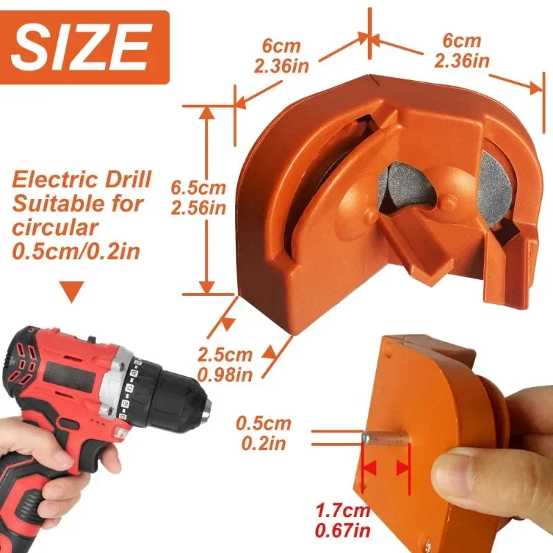 SharpPro™ Drill Bit Sharpener 🔧 — Restore Bits in Seconds