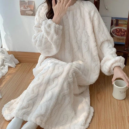 Camisón polar de invierno CozyBliss™ ❄️💗