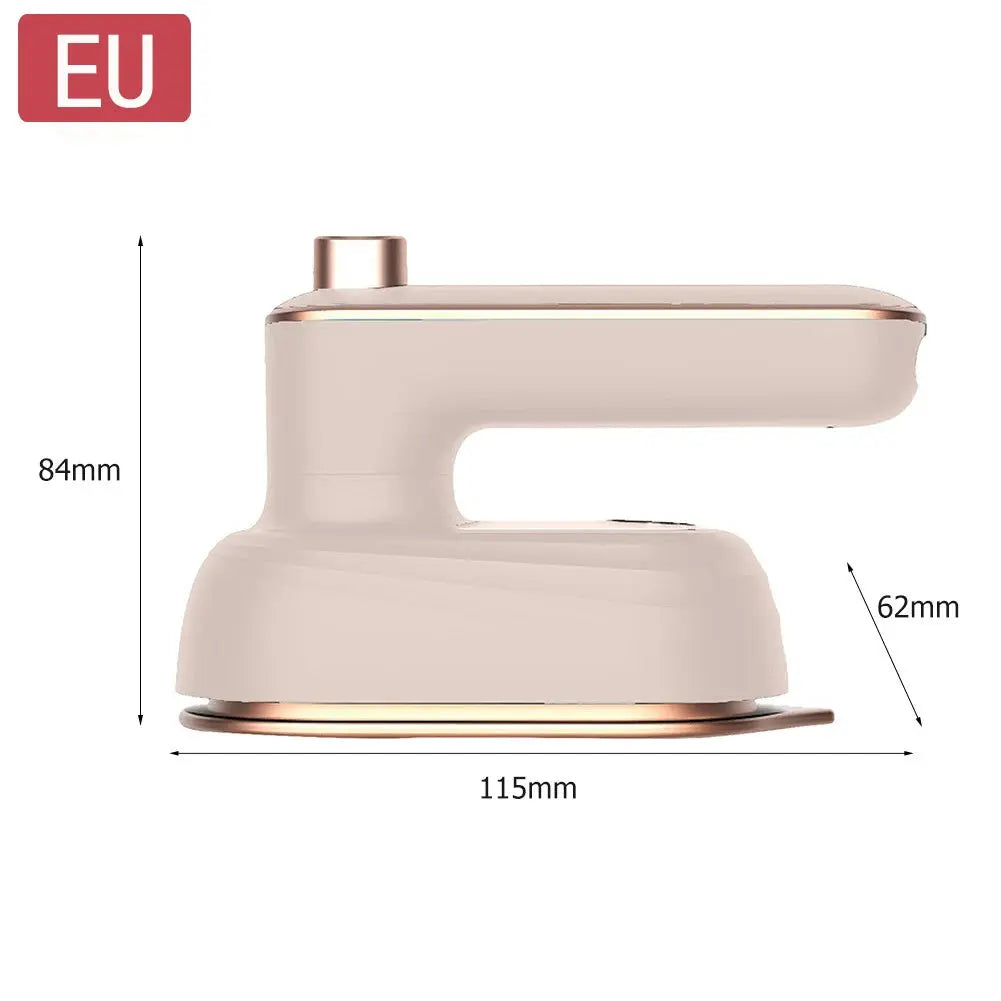 Professional Mini Steam Iron Handheld Portable Garment Steamer Dry Wet Clothes Fabric Ironing Machine for Home and Travel New VKTECH Official Store