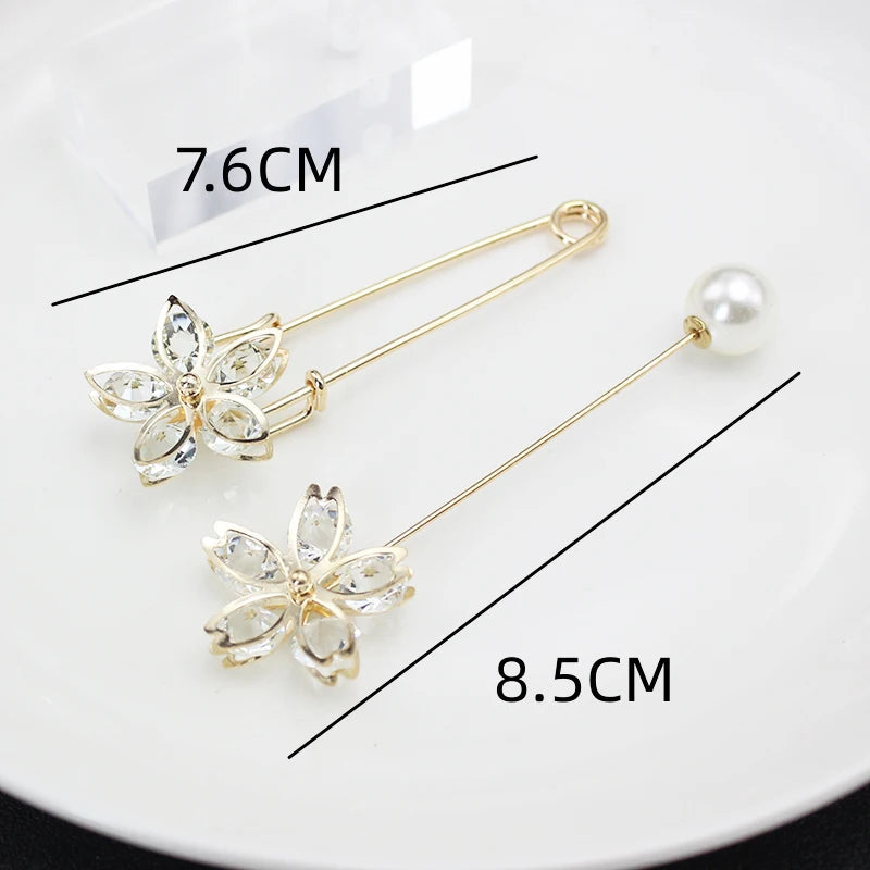 Sparkle & Secure Rhinestone Pin Younguo Jewelry Store