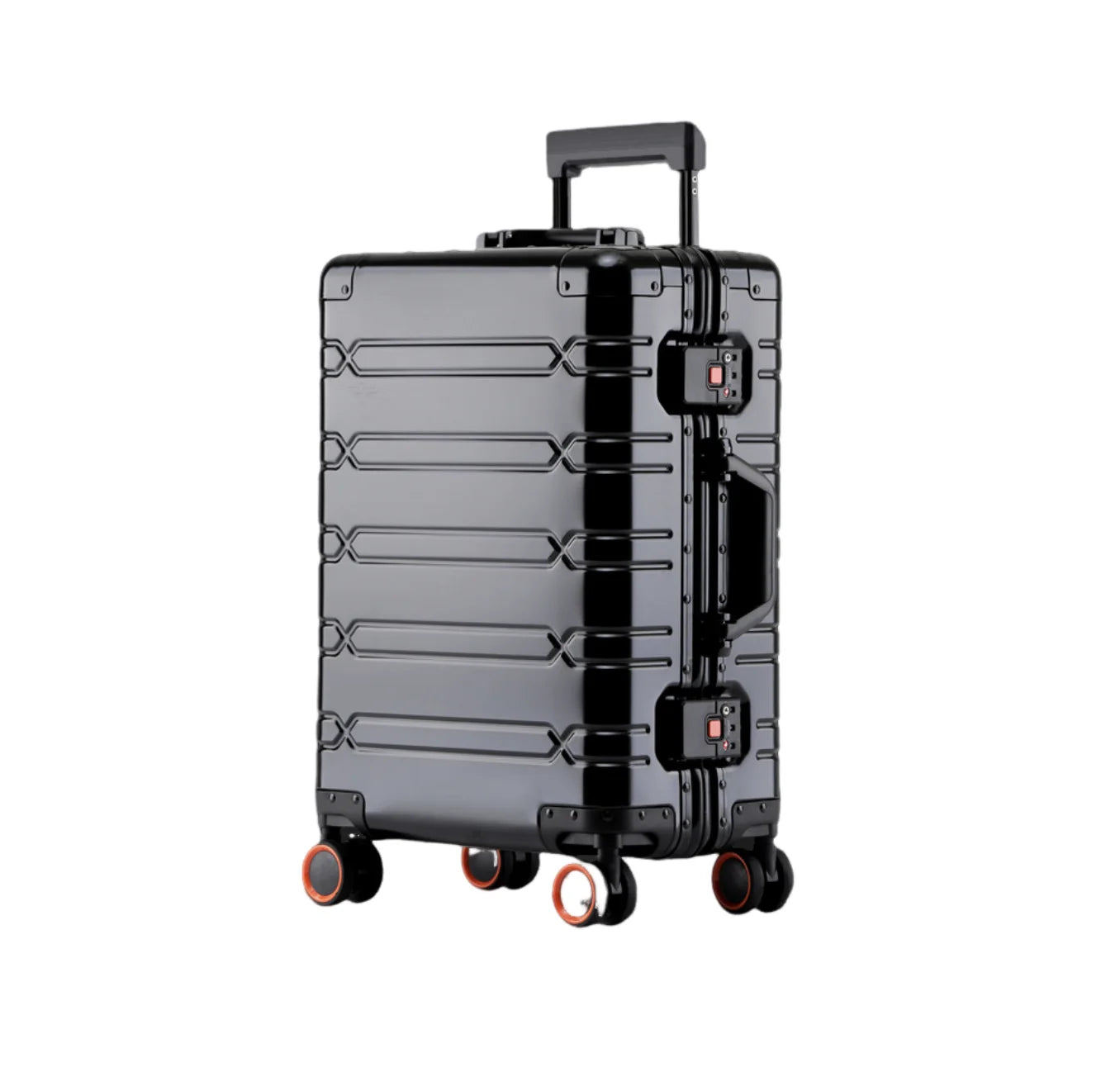2024 New Large Capacity Durable Luggage Sets Aluminum Suitcase Women Girl Carry-On Boarding Travel 20/24/29 Big Save Store