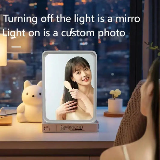 GlowMoment™ Espejo y Luz Personalizados ✨🖼️