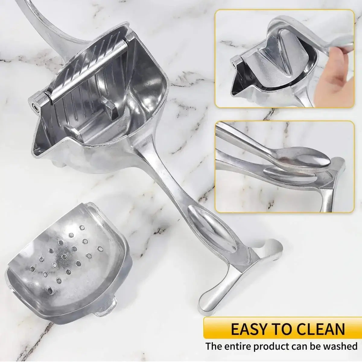 Manual Juice Squeezer Aluminum Alloy Hand Pressure Juicer Pomegranate AliExpress