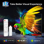 2024 New H96 MAX H313 Mini TV Stick Android 14 Smart TV Box Android14 2GB 16GB 8GB Wifi6 BT 4K HD Google Voice Media Player Tech Deals Store