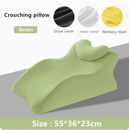 Multifunctional Memory Foam Wedge Pillow – Ergonomic Comfort for Rest, Reading & Recovery Shop1103459138 Store