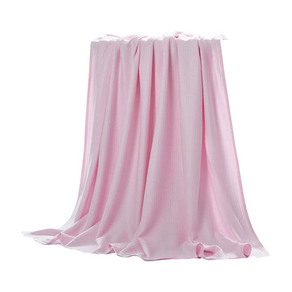 Cooling Blanket Summer Cool Quilt Home Air Conditioner Quilt Bamboos Fiber Heat  Absorption Light Thin Breathable Skin-friendly