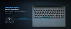 ACEMAGIC Gaming Notebook AMD Ryzen 7 5700U(Beat i7-1265U)Backlit Laptop Keyboard RAM 16GB NVME SSD 512GB 16.1" Full HD 1920x1080