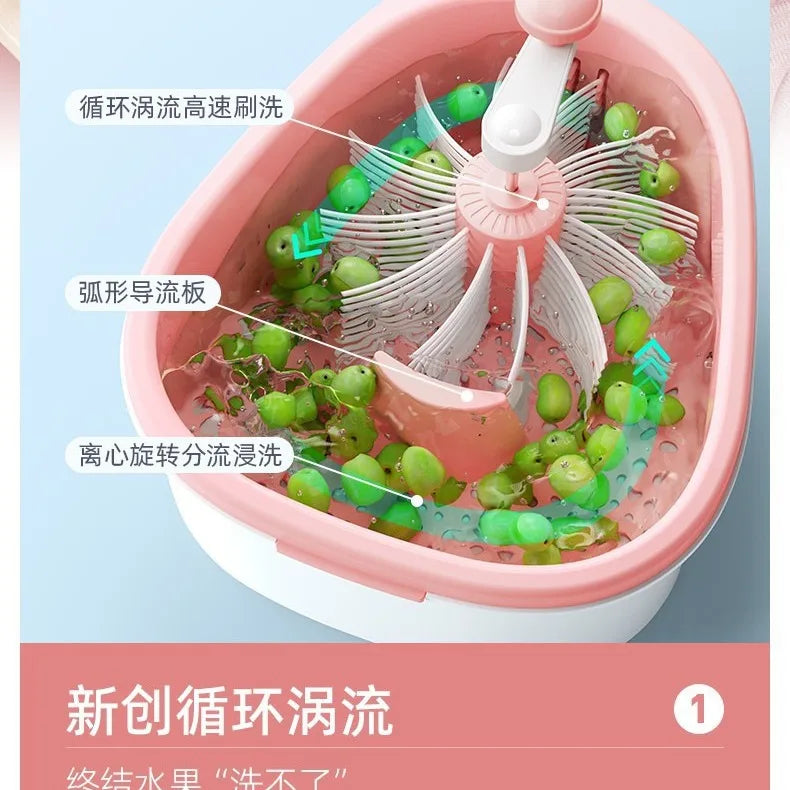 Hands-Free Fruit & Vegetable Washer