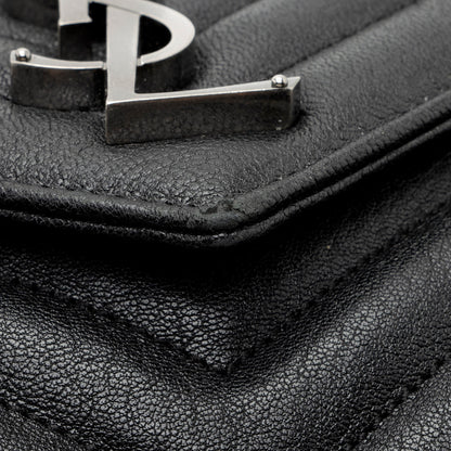 Saint Laurent Matelasse Calfskin Monogram College Large Shoulder Bag (SHF-6MZ4bL) Teezone Store