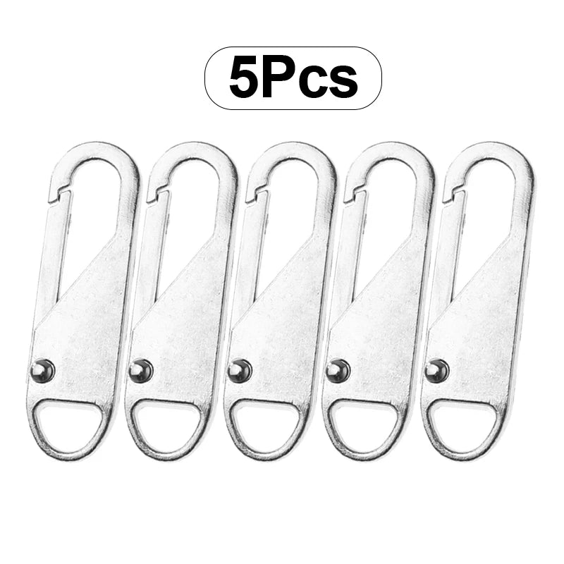 Universal Metal Zipper Slider – Replacement Puller DIY Sewing Repair Kit Car Accessories 888 Store