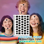 200/400 Counts Black Stars Shaped Hydrocolloid Acne Pimple Patches For Covering Zits Blemishes Spots, Pimple Popper Stickers Kit