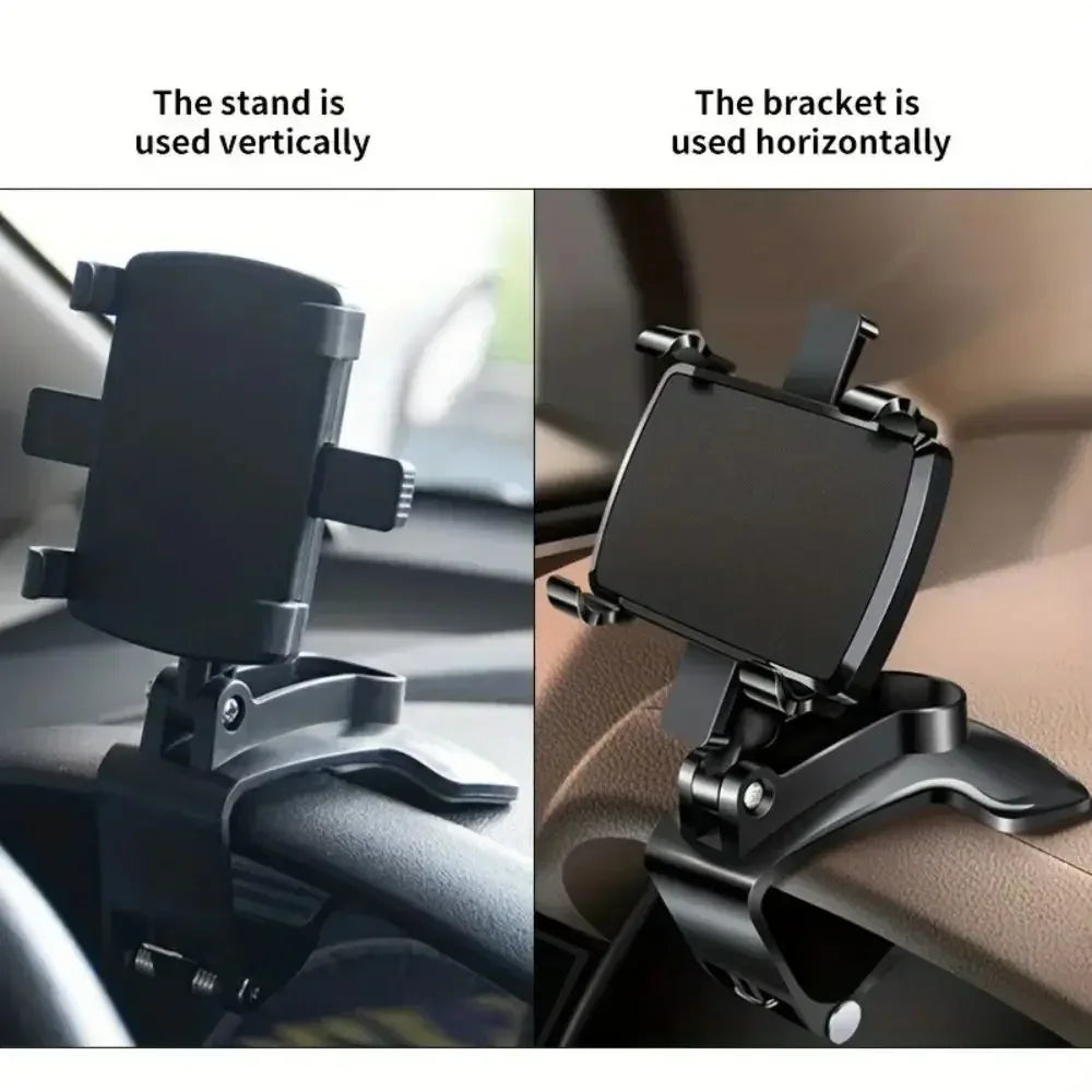360° Swivel Phone Mount – Hands-Free Viewing in Any Direction!