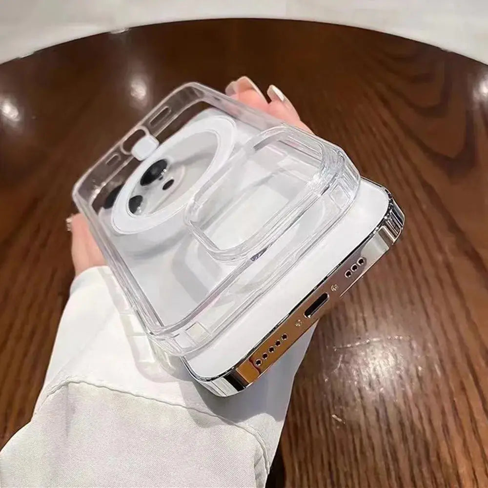 Clear For Magsafe Magnetic Wireless Charging Case For iPhone 15 14 13 AliExpress