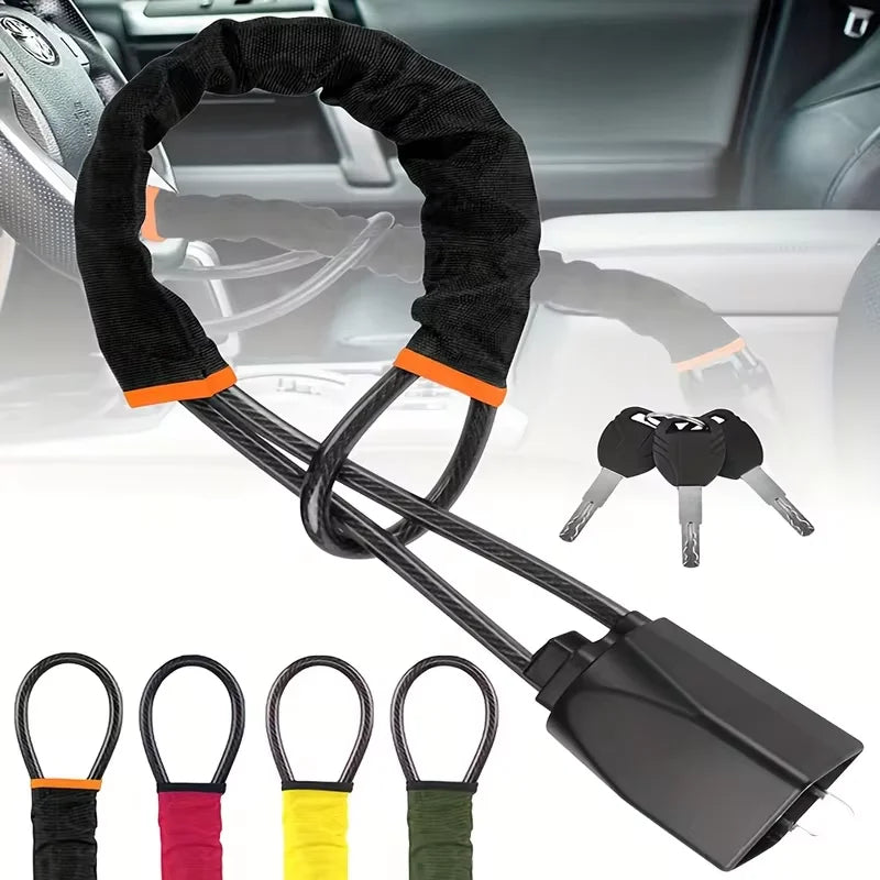 SafeGrip™ Steering Lock 🛡️ — Quick Install, Maximum Safety