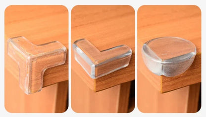 Baby Safety Silicone Table Corner Protector Transparent Edge Guards Stone's Store