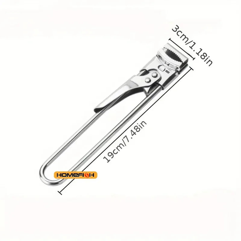 Twist Easy: Abrefrascos Ajustable de Acero Inoxidable